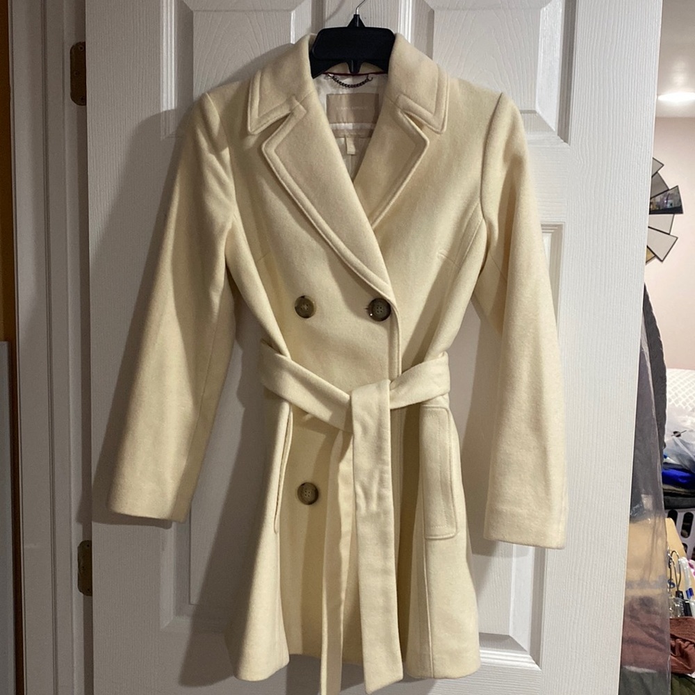 Banana Republic Italian Fabric Peacoat